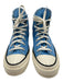 Converse Shoe Size 8 Sky Blue Canvas High Top Lace Up Sneakers Sky Blue / 8