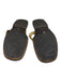 Gucci Shoe Size 10 AS IS Black Leather Solid Sandal Flip Flop Men's Shoes Black / 10