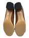 Gucci Shoe Size 40 Brown Pebble Leather Block Heel Buckle Logo Round Toe Sandals Brown / 40