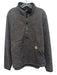 Carhartt Size L Gray Synthetic Heathered Quarter Zip Men's Jacket Gray / L