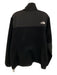 The North Face Size XL Black Nylon Blend Fleece Fabric Block Zip Front Sweater Black / XL
