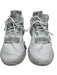 On Cloud Shoe Size 8.5 White & Green Synthetic Knit Perforated Lace Up Sneakers White & Green / 8.5