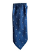 Dior Vintage Navy Blue Polyester Blend Dots Men's Ties Navy Blue