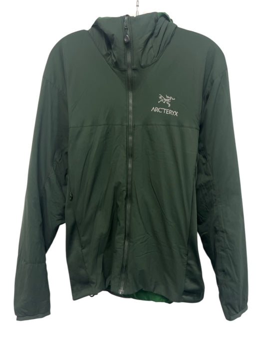 Arcteryx Size M Green Synthetic Solid Zip UP Hoodie Men's Jacket Green / M