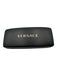 Versace Black & Silver Metal Aviator Men's Sunglasses Black & Silver