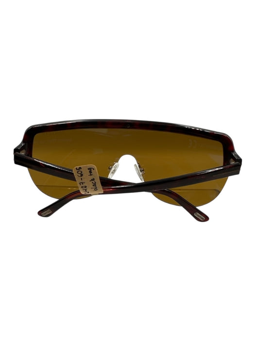 Tom Ford Case Incl Brown Acetate Shield Men's Sunglasses Brown
