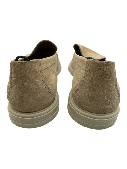 Peter Millar Shoe Size 10.5 Beige Suede Solid Dress Men's Shoes Beige / 10.5