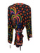 Farm Rio Size M Multi Poly Blend Flora & Fauna Wrap Belt Sweater Multi / M