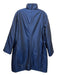 Armani Collezioni Size 10 Blue & Black Acetate Blend Long Sleeve Coat Coat Blue & Black / 10