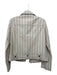 Derek Lam 10 Crosby Size 2 Cream & Brown Lamb leather Silver Hardware Jacket Cream & Brown / 2