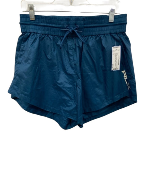 RLX Ralph Lauren Size M Dark Blue Polyester Elastic Waist Drawstring Shorts Dark Blue / M