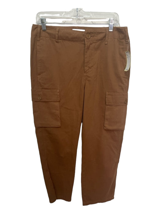 Frame Size 28 Brown Cotton Mid Rise Tapered Cargo Pants Brown / 28