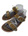 Rag & Bone Shoe Size 39 Beige Suede & Leather Open Toe & Heel Sandals Beige / 39