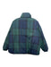 Barbour Size 16 Black, Blue, Green Polyester Blend Reversable Plaid Jacket Black, Blue, Green / 16