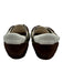 Veronica Beard Shoe Size 9 olive green, brown, cream Canvas & Suede Sneakers olive green, brown, cream / 9