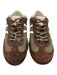 Veronica Beard Shoe Size 9 olive green, brown, cream Canvas & Suede Sneakers olive green, brown, cream / 9