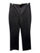 Tuckernuck Size Large Black Elastic Waist Waxed Shimmer Straight Leg Pants Black / Large