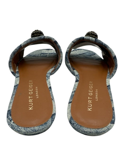 Kurt Geiger Shoe Size 38.5 Light Wash Manmade Material open toe Bird Sandals Light Wash / 38.5