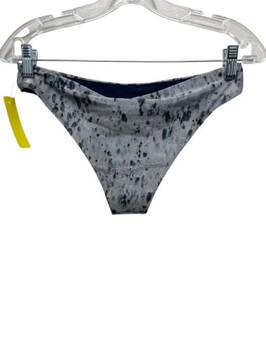 ALLSAINTS Size Medium Gray, Navy, Gold Polyester Blend Spaghetti Strap swimwear Gray, Navy, Gold / Medium