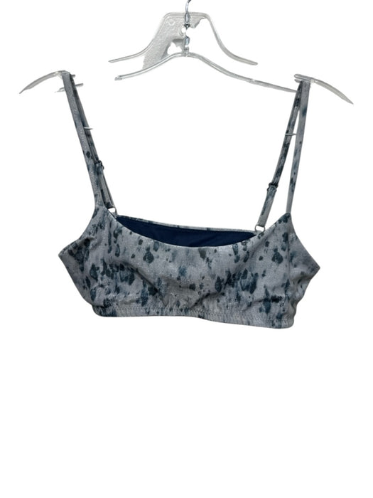 ALLSAINTS Size Medium Gray, Navy, Gold Polyester Blend Spaghetti Strap swimwear Gray, Navy, Gold / Medium