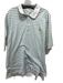 Augusta Natl Golf AS IS Size XL Green & White Cotton Striped Polo Short Sleeve Green & White / XL