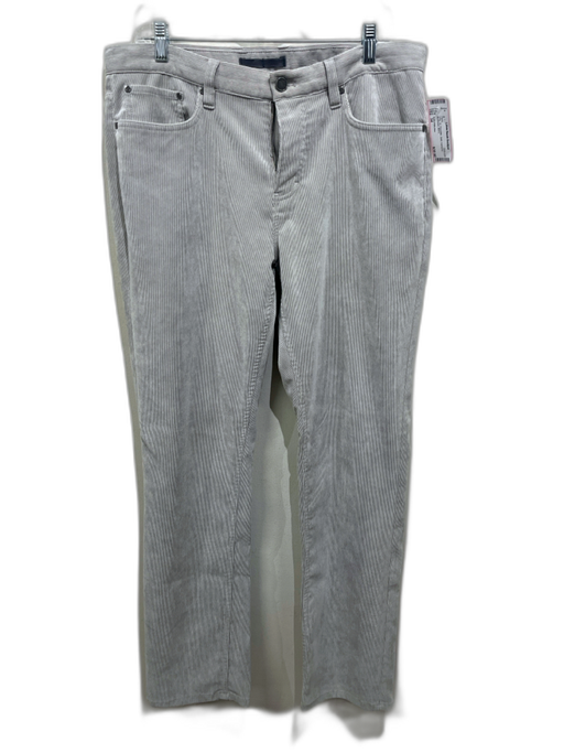 Saks Fifth Ave Size 34 Gray Polyester Solid Corduroy Men's Pants Gray / 34
