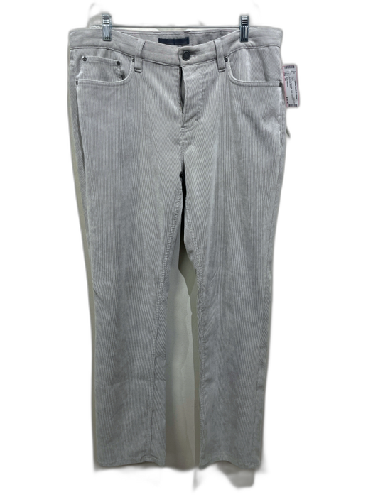 Saks Fifth Ave Size 34 Gray Polyester Solid Corduroy Men's Pants Gray / 34