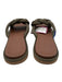 Rothy's Shoe Size 8W Green Open Toe Knot Detail Flat Slip On Sandals Green / 8W
