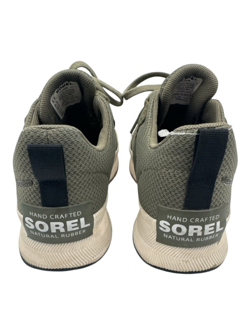 Sorel Shoe Size 8.5 Sage Green & White Leather & Synthetic Lace Up Sneakers Sage Green & White / 8.5