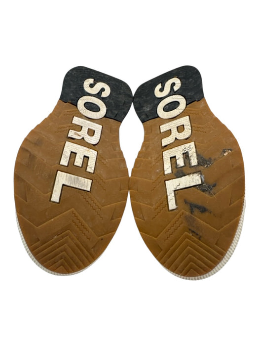 Sorel Shoe Size 8.5 Sage Green & White Leather & Synthetic Lace Up Sneakers Sage Green & White / 8.5