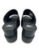 Sorel Shoe Size 8.5 Black Leather & Synthetic Peep Toe Platform Sandals Black / 8.5