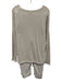 Barefoot Dreams Size XS Beige Nylon & Viscose Shimmer Pajamas Pant Set Beige / XS