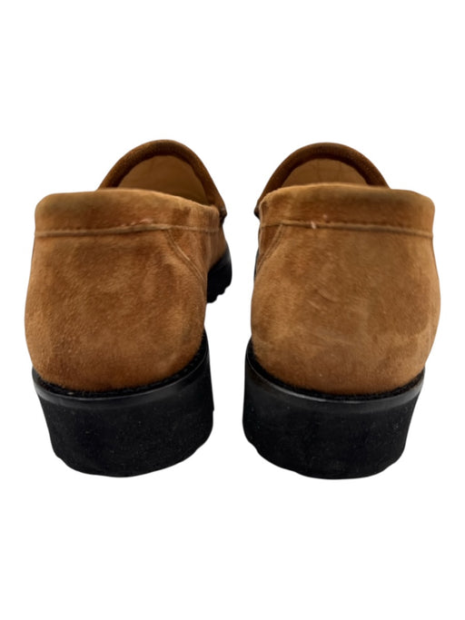 Ann Mashburn Shoe Size 36 Brown Suede Foam Sole Round Toe Penny Loafers Brown / 36