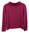 Hobbs Size S Magenta Pink Wool & Cashmere Knit Turtleneck Wide Neck Sweater Magenta Pink / S