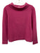 Hobbs Size S Magenta Pink Wool & Cashmere Knit Turtleneck Wide Neck Sweater Magenta Pink / S