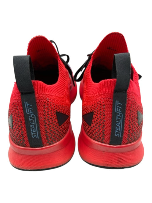 Brooks Shoe Size 9 Red, Blue & Black textile upper Sock Ankle Low Top Sneakers Red, Blue & Black / 9