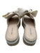 Free People Shoe Size 37 Beige, Gray, White Suede & Canvas Rubber Sole Sandals Beige, Gray, White / 37