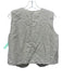 Tuckernuck Size L Oatmeal Beige Linen V Neck Cropped Vest Top Oatmeal Beige / L