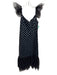 Staud Size 12 Black & White Cotton Polka Dots Sleeveless Ribbon Dress Black & White / 12