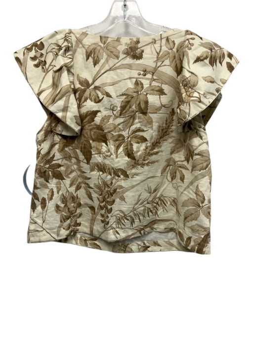 Tuckernuck Studio McGee Size L Beige & Cream Linen & Cotton Cap Sleeve Top Beige & Cream / L