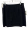 Hyacinth House Size L Black Polyester Blend Side Zip Gold Button Detail Skirt Black / L