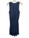 Ramy Brook Size S Slate Navy Polyester Sleeveless V Neck Elastic Waist Dress Slate Navy / S