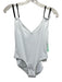 Solid & Striped Size M White & Black Polyamide & Spandex Sleeveless Swimsuit White & Black / M