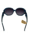 Judith Leiber Brown & Green Acetate Jeweled Case Inc. Sunglasses Brown & Green