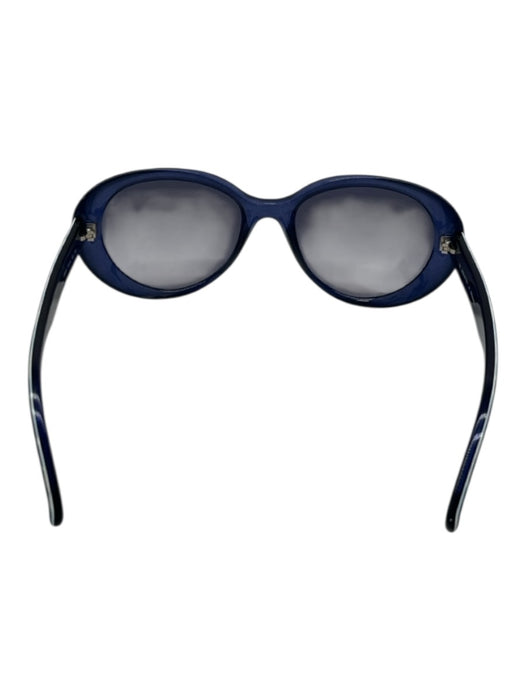 Emilio Pucci Blue & Multi Acetate Gem Print Case Inc. Sunglasses Blue & Multi