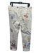 Mother Superior Size 29 Beige & Multi Cotton Denim Button Fly Mid Rise Jeans Beige & Multi / 29