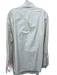 Bottega Veneta Size 42 Cream & Black Silk Button Up Lace Detail Collared Top Cream & Black / 42