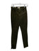 L'agence Size 25 Dark Green Cotton & Rayon Velvet Mid Rise Skinny Pants Dark Green / 25