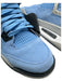 Nike Shoe Size 7 Blue White & Black Suede Lace Up Round Toe Jordan Sneakers Blue White & Black / 7