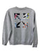 Off-White Size 12/XS Gray & multi Cotton Crew Neck Heathered arrows Top Gray & multi / 12/XS